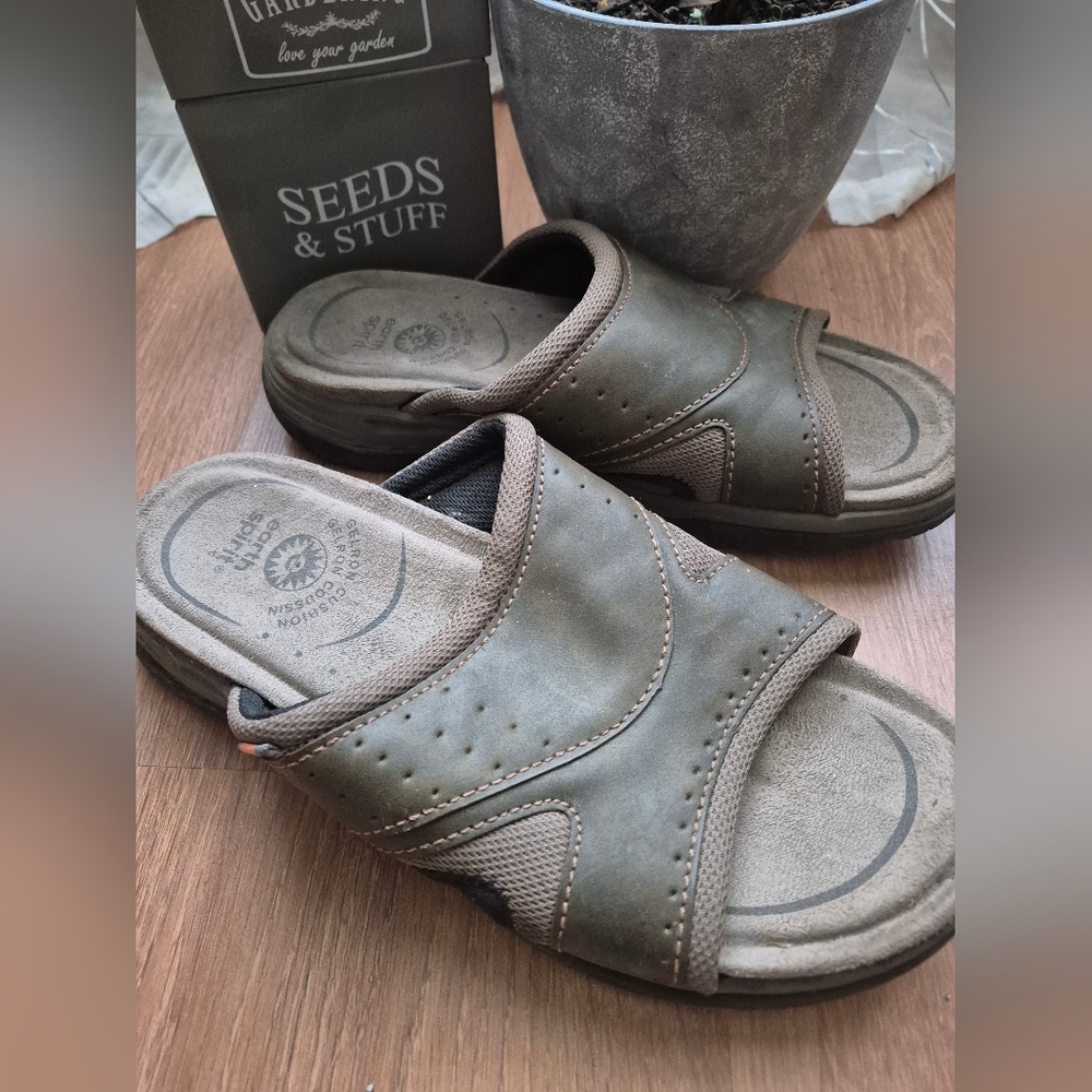 Earth Spirit Men's Green Sandals